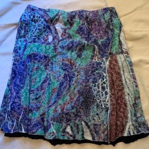 Nally and Millie reversible skirt